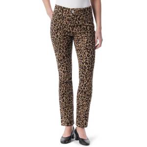 lot 12235 image: Gloria Vanderbilt Womens Tummy Sculpt Front Zip Straight Leg Jean Standard
