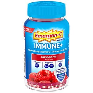 lot 14375 image: Emergenc Emergen-c Immune  Ta Gummy Rasp 45ct