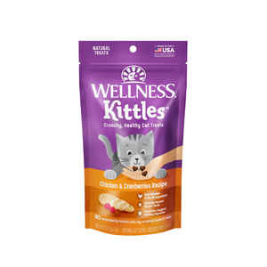 lot 14398 image: Wellness Kittles Chicken and Cranberries Dry Cat Treat  2 oz