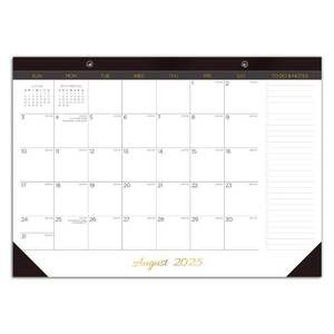 lot 14437 image: 2025-2026 Desk Pad Calendar, 17-Month Large Calendar (17in x 12in) from Aug 2025�Dec 2026, Dual Use Desktop or Wall Calendar with Tear-Off Monthly Pages for Home, Office and School Planning 2-Pack