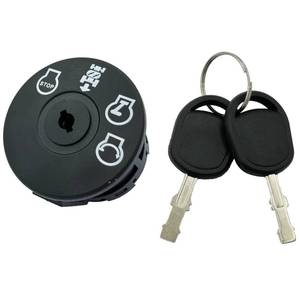lot 20323 image: Annolai Lawn Mower Ignition Switch 4 Position for Craftsman 532193350 193350 LT1000 LT2000 LT3000 DYS4500 GT5000 Husqvarna YTH24V48 YTH22V46 YTH18542 YTH21k46 Parts with 2 Keys(532193350-7 Terminals)