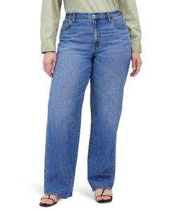 lot 20409 image: Madewell Womenfts PV Wide in Airy Denim Jeans, Pepperidge Wash, 32
