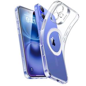 lot 20443 image: ESR for iPhone 17e Case andiPhone 16e Case, Compatible with MagSafe, Camera Protection, Shockproof Thin Cover, Resists Yellowing and Scratches, Magnetic iPhone Case for 17e, Zero Series, Clear