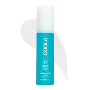 lot 20447 image: COOLA SunBlur Makeup Primer with SPF 50, Matte Finish, Sets Makeup for 8 Hour Wear, Dermatologist Tested Sunscreen, Paraben Free, Vegan, 1.0 Fl Oz
