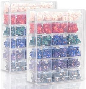 lot 1009 image: KISLANE Transparent Plastic Storage Box 2-Pack