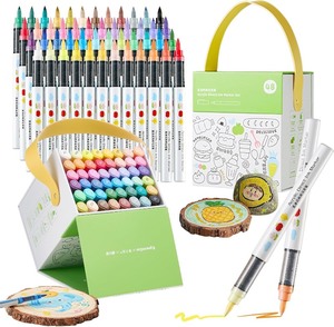 lot 2377 image: EpenGo Acrylic Direct-Ink Marker Set 48 Colors