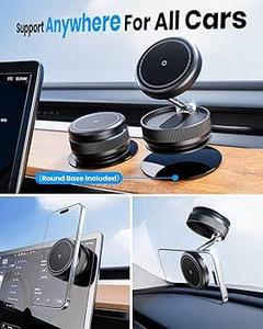 lot 20344 image: MiiKARE Adjustable Vacuum Magnetic Phone Holder