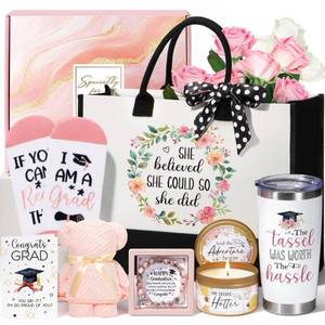 lot 1112 image: 2026 Graduation Gifts for Women Her, Cool College Graduation Gifts Basket, Best Master Degree Grad Gift Box, Class of 2026 Congratulations Gift for Graduates Friends Sister Daughter Teacher Nurse