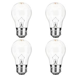 lot 2044 image: Appliance Oven Light Bulb A15 40W High Temperature 500 Degrees Resistant for Refrigerator Over Stove Microwave Range Hood Lava Lamp Replacement Bulb E26 Medium Base 120V Warm White