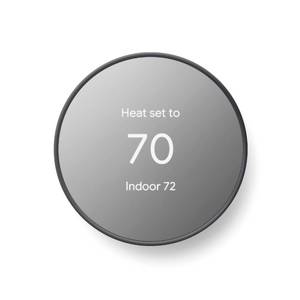lot 2150 image: Google Nest Thermostat - Smart Thermostat for Home - Programmable Wifi Thermostat - Charcoal