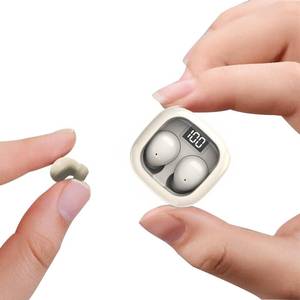 lot 2154 image: Smallest Invisible Mini Earbuds Wireless Bluetooth, Low Profile Micro Tiny Discreet Hidden Earbuds for Work, Small Headphones, Invisible Sleep Wireless Earphone IPX5 Waterproof for Small Ear Canals