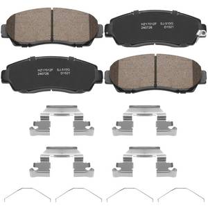 lot 4191 image: SUPLABEL D1521 Front Premium Ceramic Disc Brake Pads Fit For Honda CR-V 2020-2022 Hybrid EXEX-LTouring, For CR-V 2012-2016 AWD 2.4L,For Honda Crosstour 2013-2015, For Subaru Legacy 2016-2019 2.5i