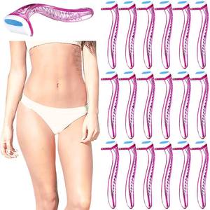 lot 4200 image: Honoson 16 Pcs Womens Disposable Bikini Razors, Sensitive Skin Shaving Kit with Protective Cover, Precision Trimmer for Beginners, Painless Hair Removal Travel & Gift Set(Rose Red)