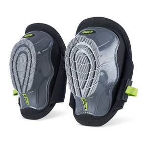 lot 4234 image: AWP Gel Stabilizer Non-Skid Knee Pads with Dual Layer Padding and Shock Stabilizer Caps for Flooring, Roofing, Decking for All-Day Support & Stability, Men and Women, One Size  L-22380-4