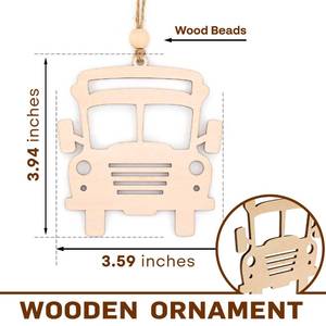 lot 4271 image: Bus Driver Gifts - Bus Driver Appreciation Gifts with Card - Thank You Gift for Back to SchoolCollege - First Day of School - End of Year or Retirement - Car, Window, Tree Hanging for Ornament