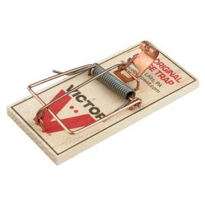 lot 5751 image: Victor Metal Pedal Mouse Trap - Snap Trap for Mice - 7 Pack