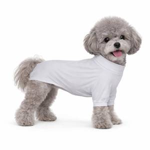 lot 6058 image: LoveLongLong Spring Summer Cooling Dog T-Shirt with UV Protection and Moisture-Wicking Fabric Blank Color White M