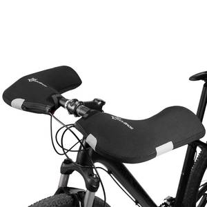 lot 6087 image: ROCKBROS Handlebar Covers Cold Weather Mountain Bike Handlebar Warmers Windproof & Coldproof Commuter MTB Bicycle Bar Warmer Covers