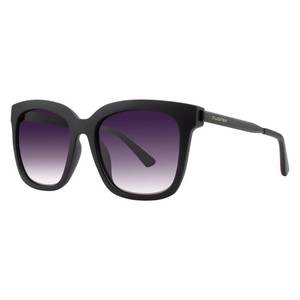 lot 6122 image: FUOFEN Square Polarized Womens Sunglasses Trendy - Fashion UV400 Protection Eyewear for Women shades, Black lot of 2