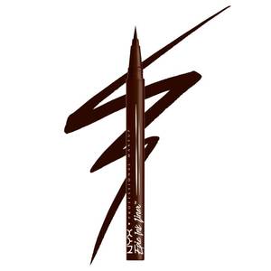 lot 8352 image: NYX PROFESSIONAL MAKEUP Epic Ink Liner, Waterproof Liquid Eyeliner with Vegan Formula - Milk Chocolate (Brown Matte)