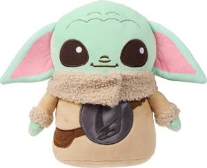 lot 10141 image: Mattel Star Wars the Mandalorian & Grogu Movie Grogu 9-inch Tall Plush with Embroidered Rondel Design on Chest Soft Plush Stylized Collectible