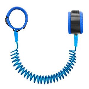 lot 12249 image: Hooyyene Anti Lost Wrist Link for Toddlers, Safety Toddler Leash, Child Leash, Wrist Leash for Babies and Kids, Childrens Safety Wristband for Outdoor, Family Travel(8.2ft2.5m,Blue)