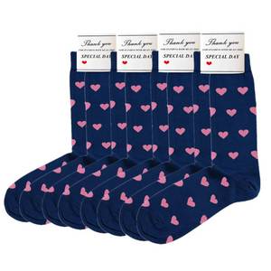 lot 14051 image: PAIXUN Groom Groomsmen Gifts For Men Him Wedding Proposal Novelty Funny Socks Bestman 100% Cotton Groomsmen Socks 2-Pack