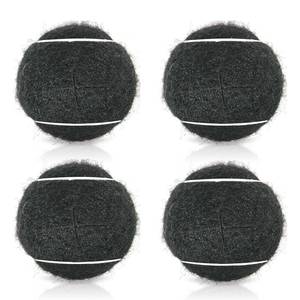 lot 14456 image: 4pcs Walker Precut Tennis Balls for Walkers Pre Cut Walker Glide Balls for Chairs Desks Furniture Legs and Floor Protection Heavy Duty Long Lasting Felt Pad Glide Coverings (Grey)