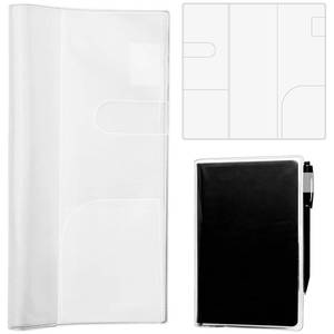 lot 14468 image: 1PCS Clear Plastic Cover for Weeks, 8.2 x 7.7 Inches Planner Cover Protector Transparent PVC Notebook Strong Plastic Protecting Sleeves for Notebook,Books