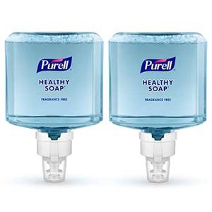 lot 19143 image: PURELL Brand HEALTHY SOAP Gentle and Free Foam, Fragrance Free, 1200 mL Refill for PURELL ES8 Automatic Soap Dispenser (Pack of 2) - 7772-02 - Manufactured by GOJO, Inc.