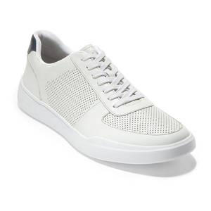 lot 19208 image: Mens Grand Crosscourt Modern Perf Sneaker Mens Shoes Size 10 (Lightly Worn, Minor Cosmetic Damage)