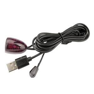 lot 20059 image: Hididi IR Repeater Transmitter Kit 10FT Signal Range,USB to IR Receiver Cable 10FT Infrared Remote Control Extender Cable 2m Infrared Receiver USB Adapter Applies to Control Devices 2m with Lights
