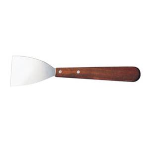 lot 20082 image: American Metalcraft 3 Stainless Steel Slant Edge Scraper, Silver