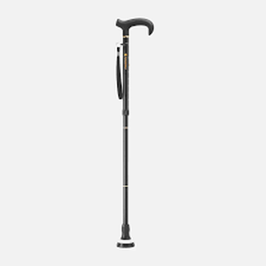 lot 17373 image: GlowGuard Walking Cane, Foldable with Adjustable Height