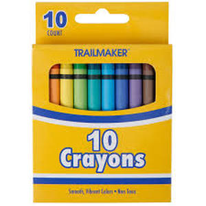 lot 18420 image: 10pk Trailmaker Crayons