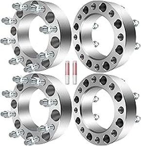 lot 19227 image: 8-Lug Wheel Spacers Set of 2