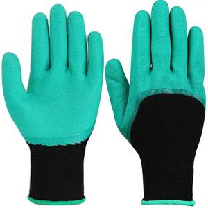lot 4287 image: Famoy Claw Gardening Gloves for Planting, Garden Glove Claws for Women Green