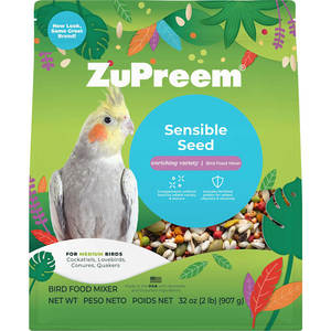 lot 4370 image: Zupreem� Sensible Seed� Pellet Bird Food for Medium Birds 2 lb