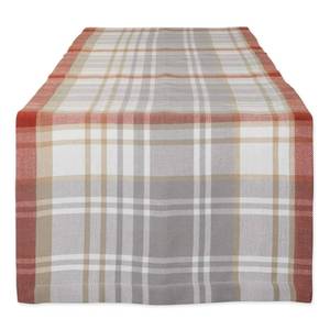 lot 4372 image: DII Thankful Autumn Collection Fall Tabletop Decoration, Table Runner, 14x108, Cozy Picnic Plaid