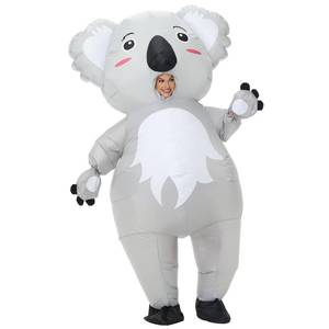 lot 6185 image: Arokibui Koala Inflatable Costume Adult Funny Blow up Animal Costume Fancy Dress Cosplay Party Christmas Halloween Suit size L