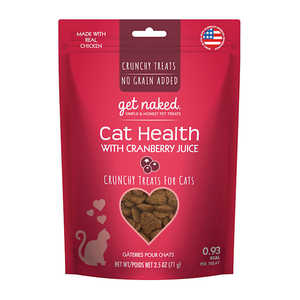 lot 6243 image: Get Naked Crunchy Treats CAT HEALTH with Cranberry 2.5 Oz