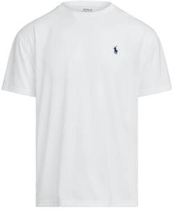 lot 6249 image: Polo Ralph Lauren Mens Crew Neck Performance T-Shirt (L, White), Large