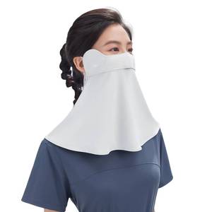 lot 6250 image: BENEUNDER UV Sun Protection Face CoverNeck Gaiter Scarf UPF50 Breathable Cooling for Summer Outdoor Activities Reusable, Gray for face neck