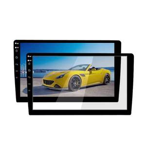 lot 6255 image: FAJIAVAGW 9 Inch Screen Protector for Android Car Stereo Radio - Tempered Glass HD Clear Touchscreen Protection Shield - Compatible with Teyes CC3 Podofo and Standard Double Din Head Unit GPS Navigation