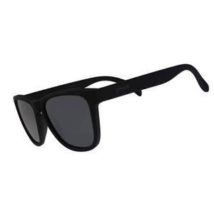 lot 10160 image: goodr A Unicornfts Calamity OG Rectangle Sunglasses - Black Polarized Plastic Lenses, One Size, Black Frame