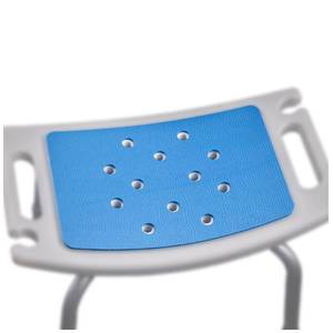 lot 10183 image: Non Slip Mat for Shower Stool, Shower Chair Pad with Adhesive Backing, Waterproof Quick Dry Cushion Anti Skid Uneven Patterns, Cover Shower Bench, Bath Chair, Bathroom Bathtub Shower Seating Mat
