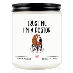 lot 10186 image: Funny Gifts for Vet- Veterinarian Gifts for Women Animal Doctor, Medical Student Gift Punny Medical School Graduations Presents, Veterinary Gift Lavender Scented for Dog Lover-7oz