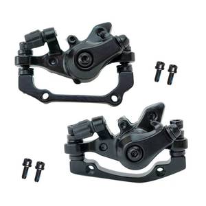 lot 10192 image: LOOEEL 1 Pair Bike Mechanical Disc Brake,Universal Front and Rear Mechanical Disc Brake Calipers for Mountain Bikes,Folding Bikes,Road Bikes