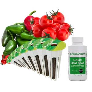lot 10234 image: AeroGarden Salsa Garden Seed Pod Kit, 9-pod