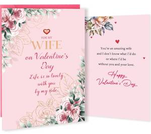 lot 10247 image: mmuue Funny Valentines Day Card for Wife, Romantic Valentines Day Gifts from Husband, for My Wife on Valentine�s Day
